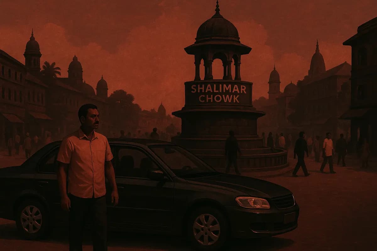Illustration for planning Shalimar Chowk
