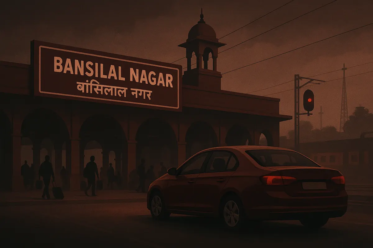 Illustration for planning Bansilal Nagar / Railway Station
