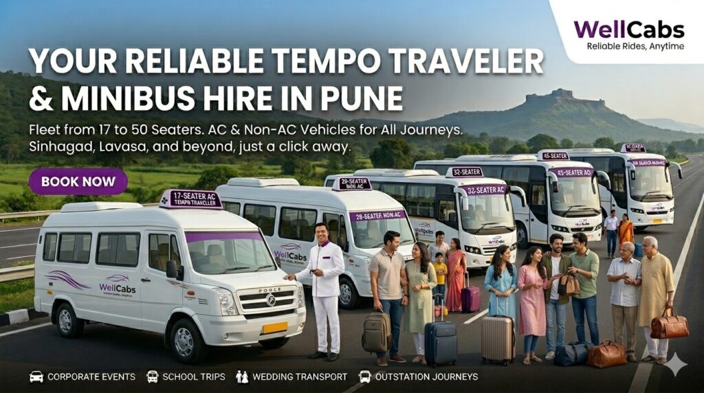 Hire Tempo Traveller & Minibus in Pune